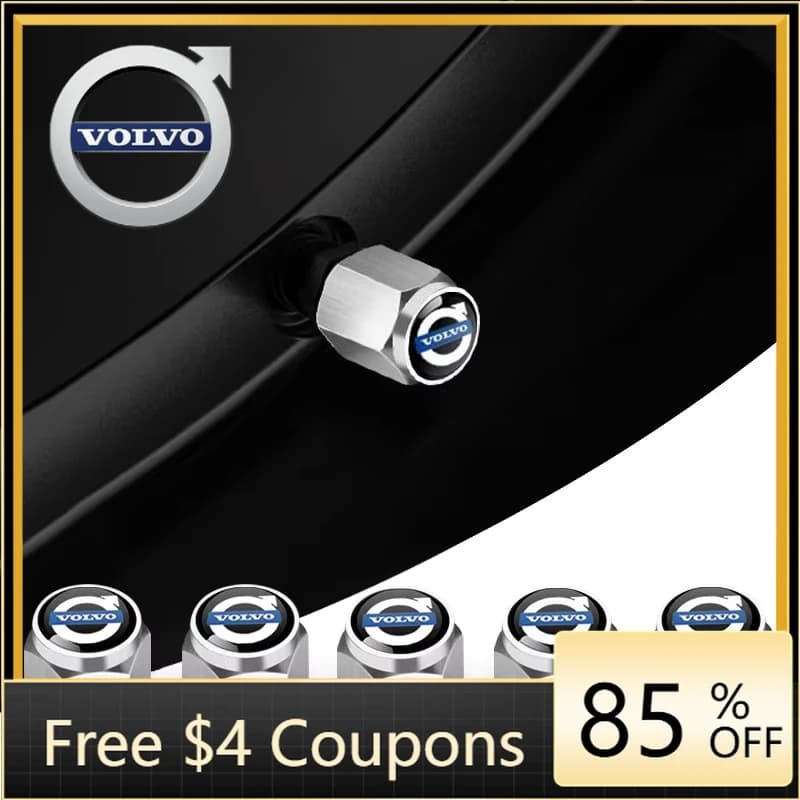 Wheelchair wheel trim 5 Pieces Metal wheel trim for Volvo XC60 V50 V40 S60 S40 S80l V90 V60 EX90 S90 XC40 C
