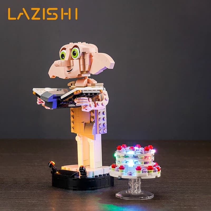 Lazishi LED light 76421 set adatto per Dobby™The House Elf building block (solo inclusi accessori per l'illuminazione)