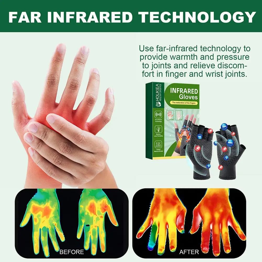 Compression arthritis glove Wrist support Terapia Joint cuff glove Compression relief Pneumatic sores Hal X2J0