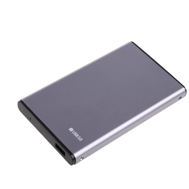Disco rigido esterno portatile sottile da 2.5 ''per custodia USB3.0 HDD Storage per Desktop Laptop Chromebook QXNF
