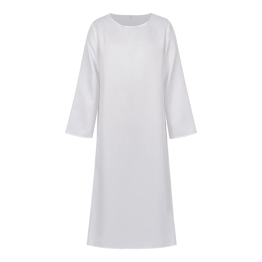 Costume da Sacerdote per Halloween, Abito con Sciarpa e Collana, Outfit da Carnevale per Uomo, Travestimento per Feste e Giochi di Ruolo