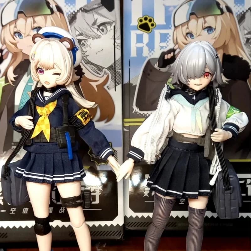 New Eden Toys Bjd Dolls 2026 Black Iron Rest Series Mystery Box Blind Box Cute Action Anime Figure Kawaii Collectible Model Gift