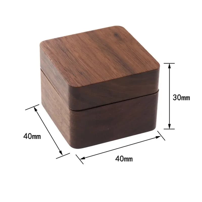 CGDS-2X Guitar Pick Box Walnut Guitar Pick Storage Case Holder Organizer For Bass Ukulele Musical Instrument Accessories