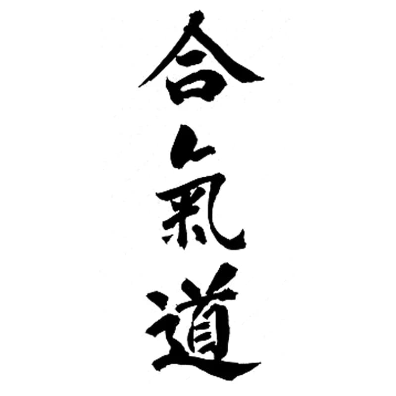 New Design Text Aikido Car Stickers Custom Deckmania Waterproof Notebook Luggage Guitar Bike Car Accessories, 16cm
