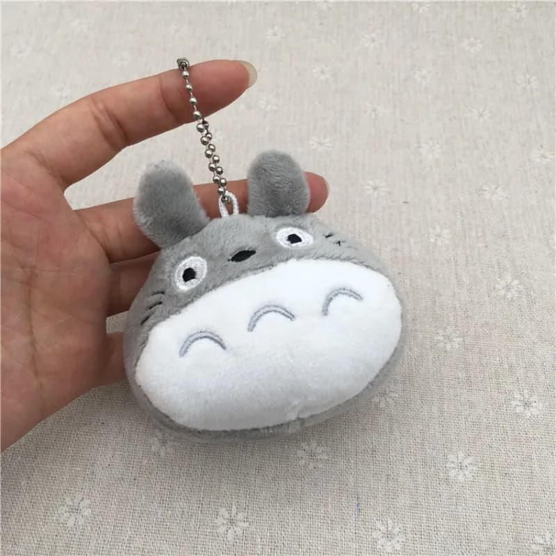Portachiavi in peluche a forma di chinchilla dolce e carina, accessorio da zaino a forma di gatto grasso, regalo per amiche