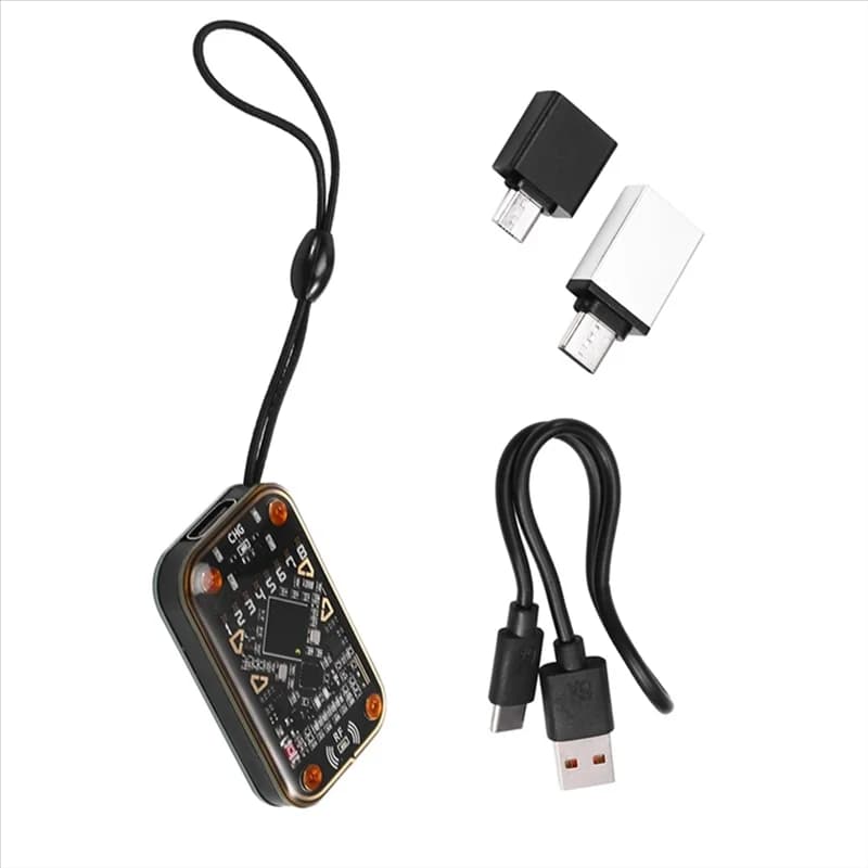 B29C-Chameleon Emulatore di smart card ultra senza contatto Lettore di chip intelligenti RFID + portachiavi 2XT5577 conforme alla scrittore di lettura NFC