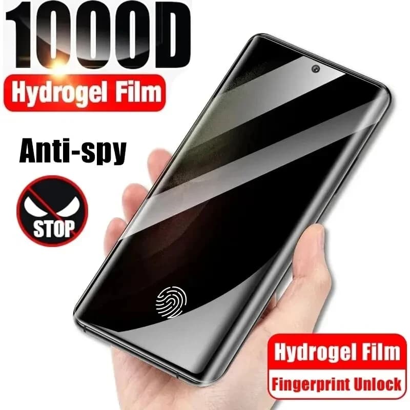 Pellicola idrogel anti-spia per Samsung Galaxy S20 S21 S23 S22 S24 Ultra S21 S23 FE Nota 10 20 Protezione schermo ultra privacy