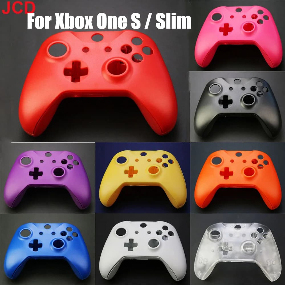JCD 1 pz per Xbox One S custodia di ricambio custodia opaca e set di pulsanti completi per controller Xbox One Slim