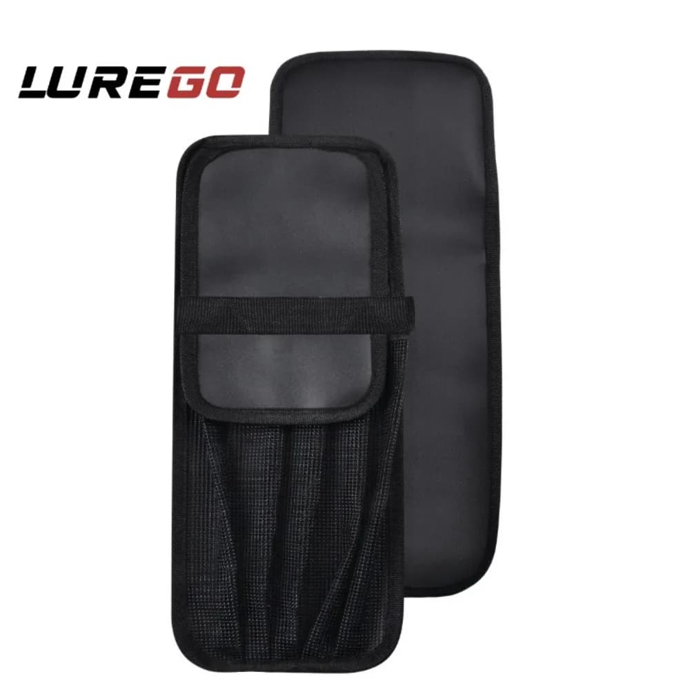 Borsa porta esche da pesca in acqua salata - Scatola porta attrezzi extra lunga per jigging con design multi-scomparto