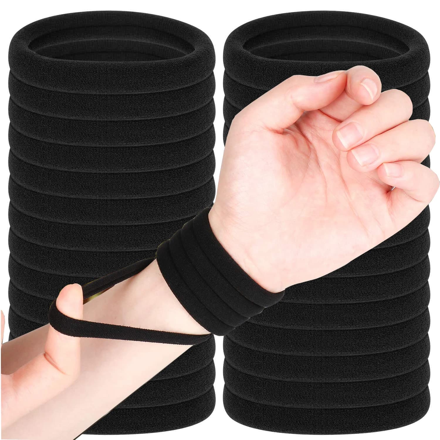 20/50/100pcs Children Faxes Elastic Hairstyle Girls Sweet Scrunchies Elastic Elastic Eye Drops Elastic Eye Drops Elastic Eyelets Accessories