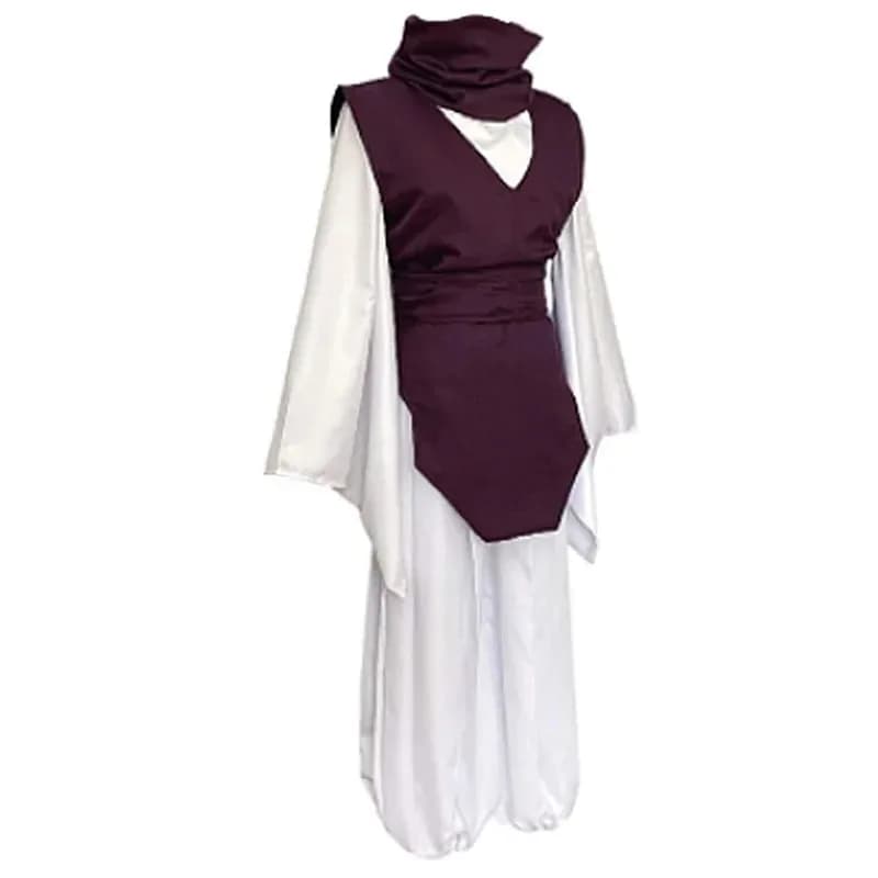 Jujutsu JJK Manga Anime Choso Costume Cosplay Viola Gilet Collo Ghetta Cintura Pantaloni Elastici Bianchi Top Giftsx,5;d'2.y;8'