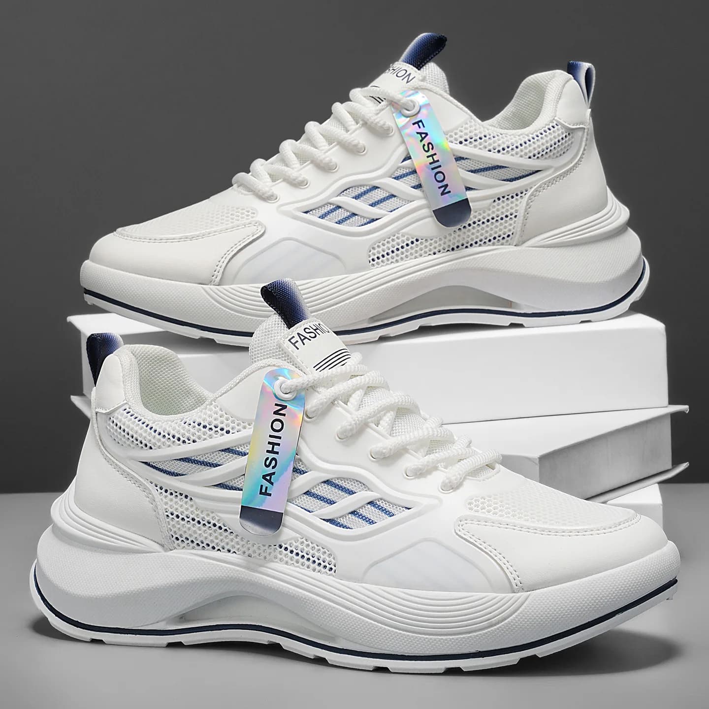 Scarpe Sportive Casual Nuova Collezione Primavera 2026 Ultra Leggere Ammortizzanti da Corsa con Suola Morbida e Rete Traspirante