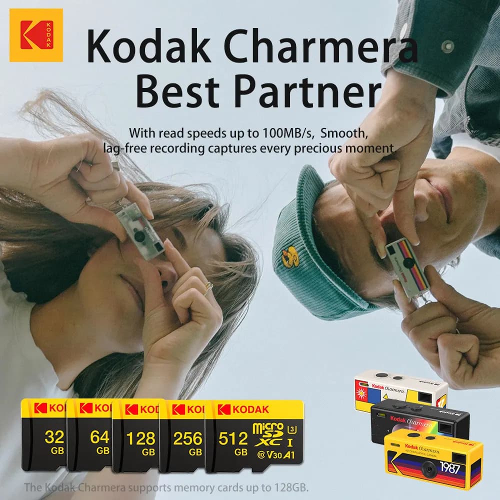 Scheda di memoria MicroSD speciale per fotocamera Kodak 128G originale per fotocamera charmera Scheda di memoria TF speciale ad alta velocità da 64 GB 32 GB