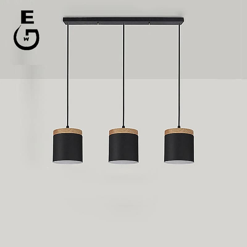 Lampada a sospensione moderna per tavolo da pranzo Nordic E27 Lampadario a soffitto Ristorante bar cucina isola Apparecchio di illuminazione decorativa