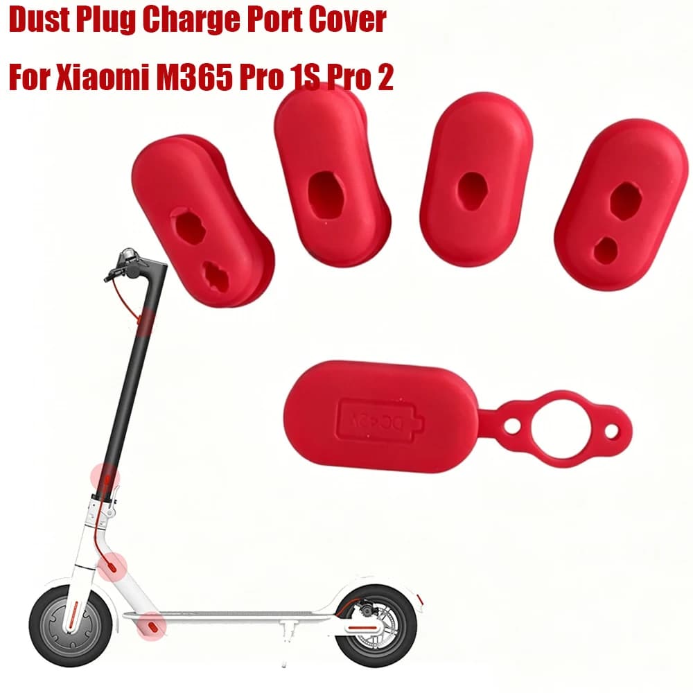 Dust Plug Charge Port Waterproof Cover Case For Xiaomi M365 Pro 1S Pro 2 Electric Scooter Accessory Rubber Plug Replacement Part