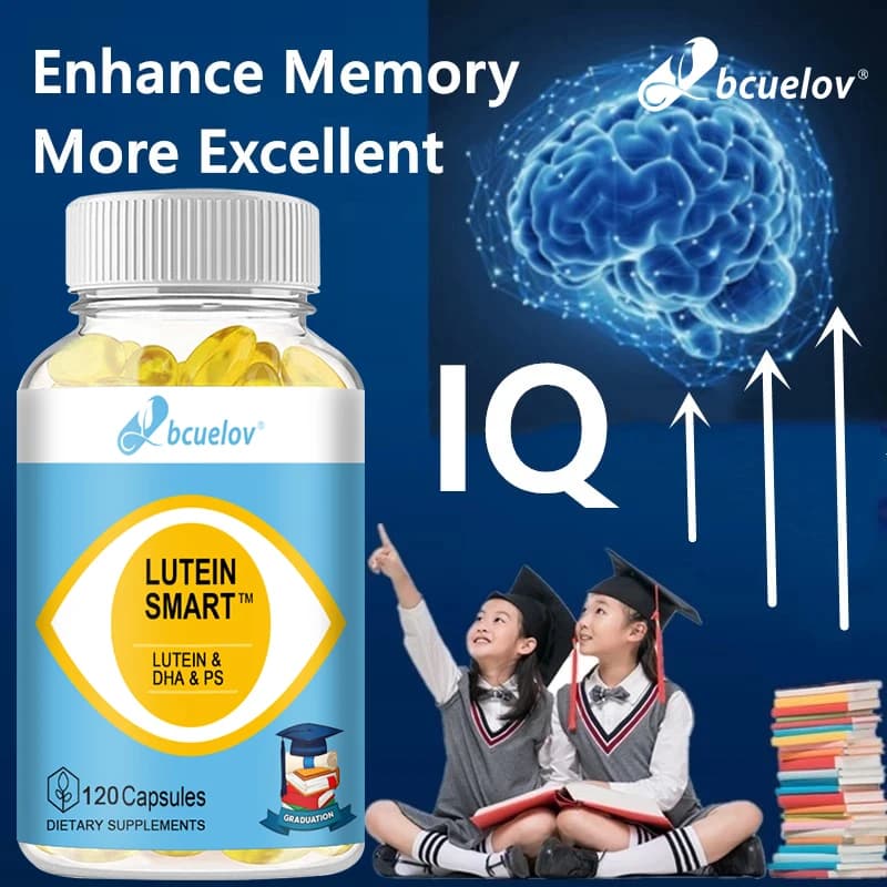 Lutein supplement, supplements and vitamins for eye health, visual health support, dry eyes and sight health, non GMO