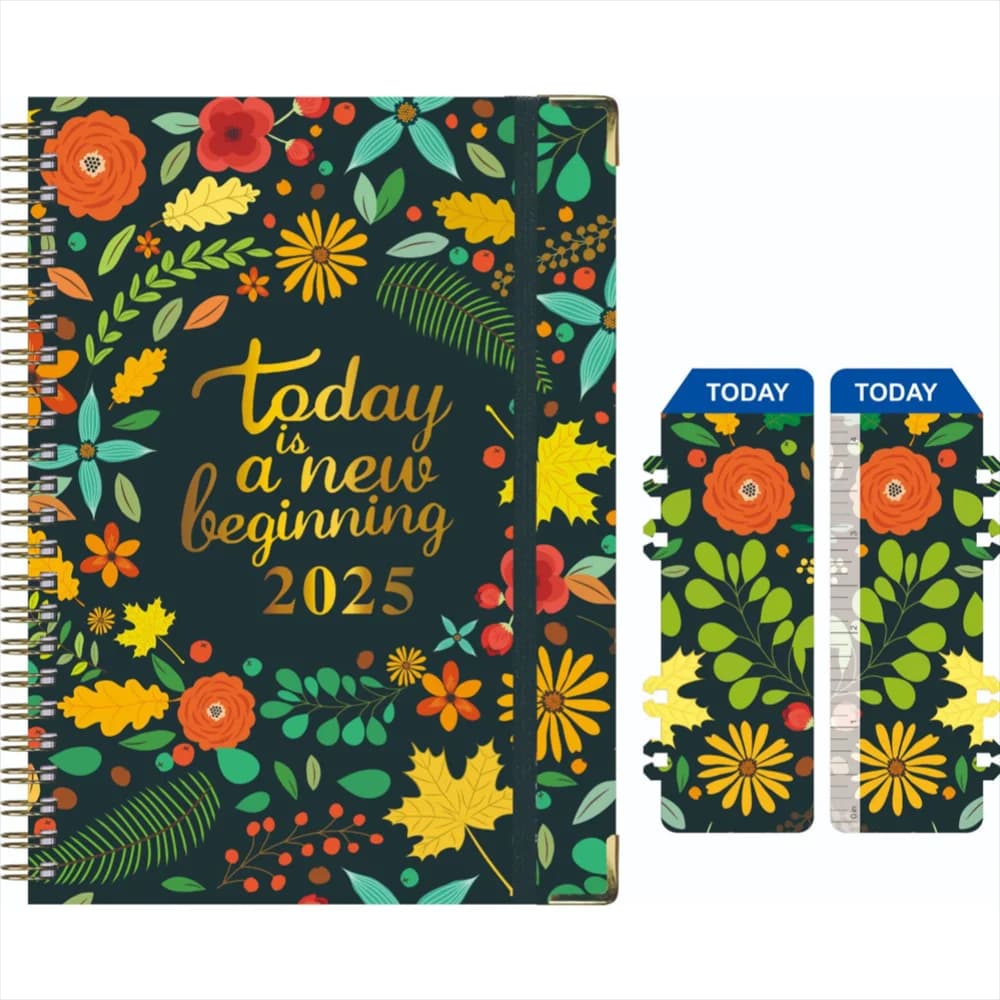 A5 Cute Notepad PU Leather Floral Flower Schedule Book Diary Weekly Planner Notebook forniture per ufficio scolastico cancelleria Kawaii