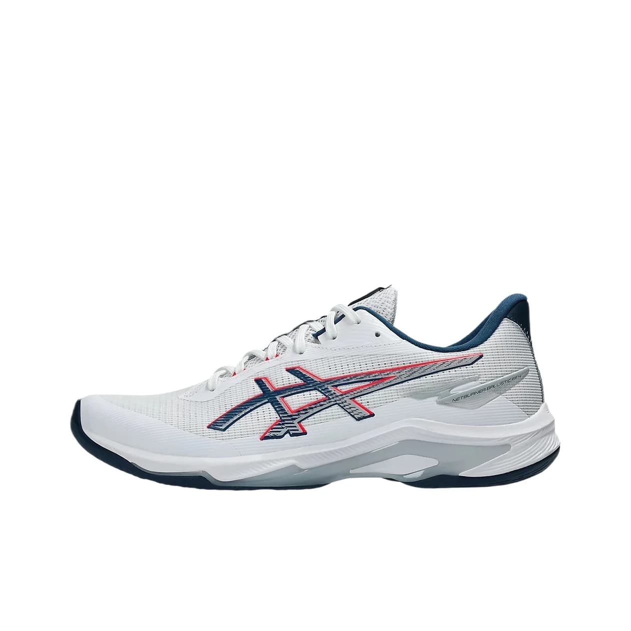 ASICS NETBURNER BALLISTIC FF 4 Low top Volleyball Shoes Men's Gray White 1051A088-101