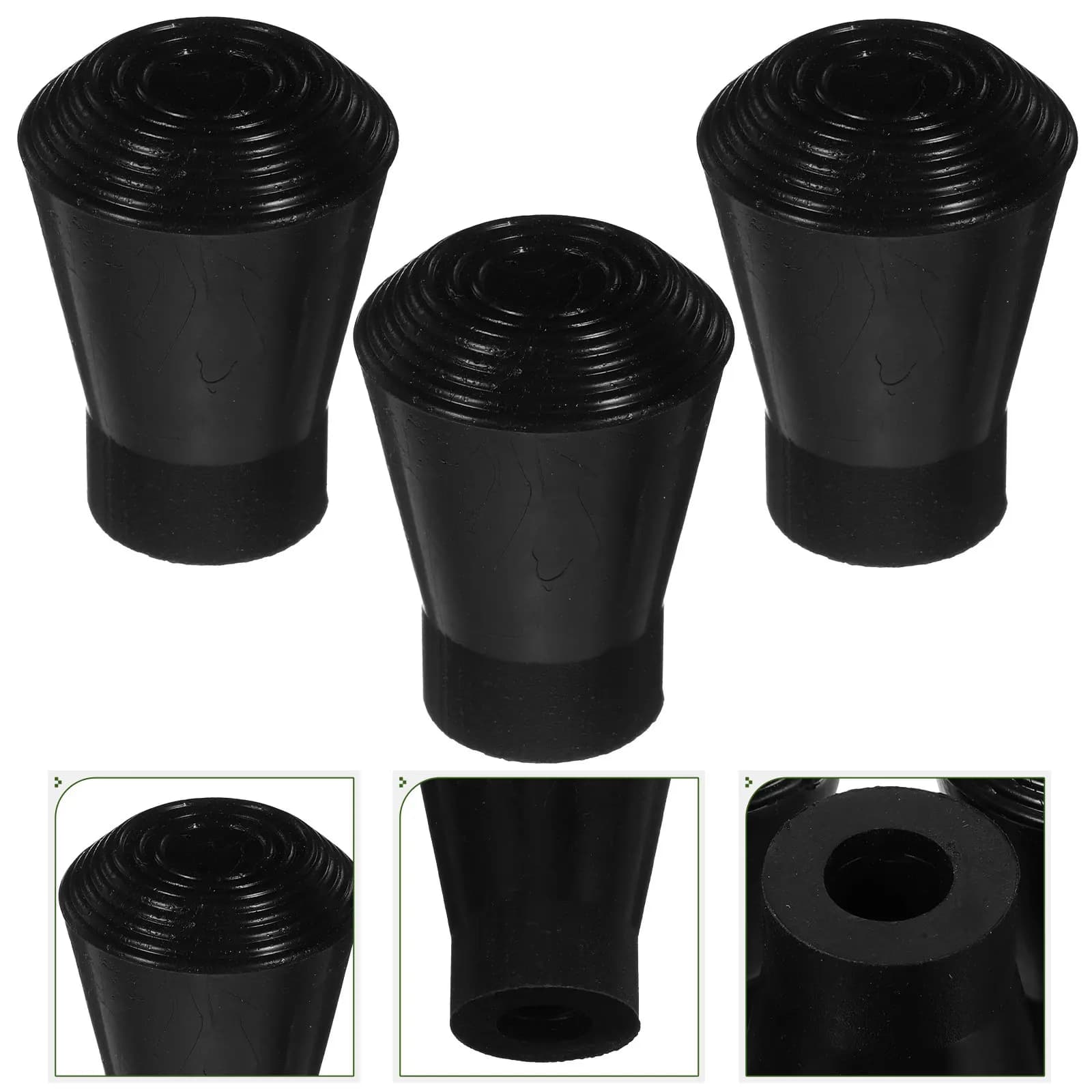 Set di 3 Cuscinetti di Ricambio per Gambe di Rack, Supporti per Rullanti e Accessori per Stand da Pratica, Hardware per Batteria