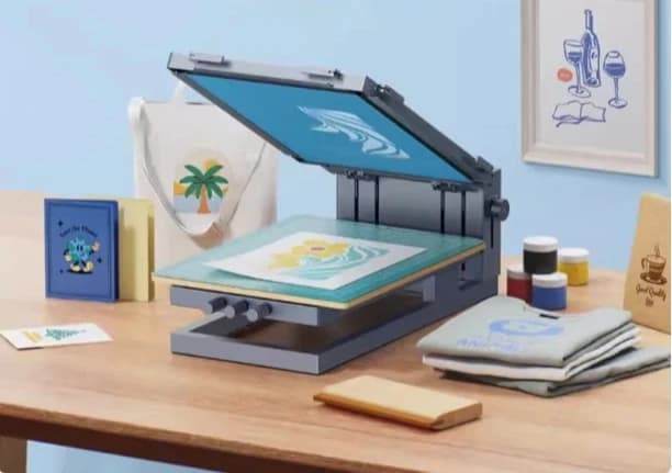 Suitable for xTool laser engraving machine version DIY screen printing machine screen printing process machine