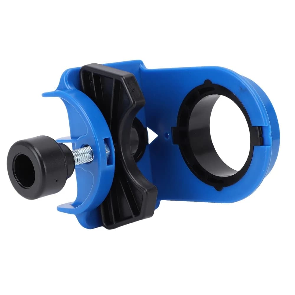 Kit di Installazione Serratura con Guida in Plastica, Sega a Tazza in Acciaio al Carbonio, Boccole Regolabili, Kit Sega a Tazza per Maniglia Porta