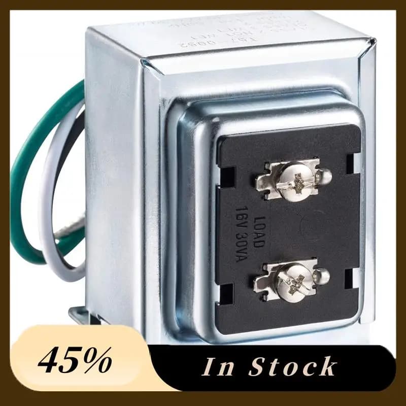 Trasformatore A60z per Campanello Domestico 16V 30VA Compatibile con Campanello Video Cablato Ring – Trasformatore per Campanello Facile da Installare