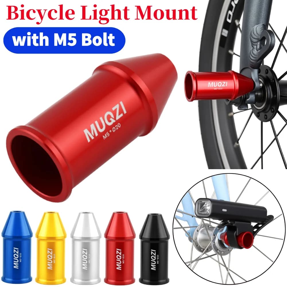 Bicycle Light Mount Components Headlight Holder Handlebar Bike Installation Fixed Light Holder Aluminum Alloy Cycling Accessory