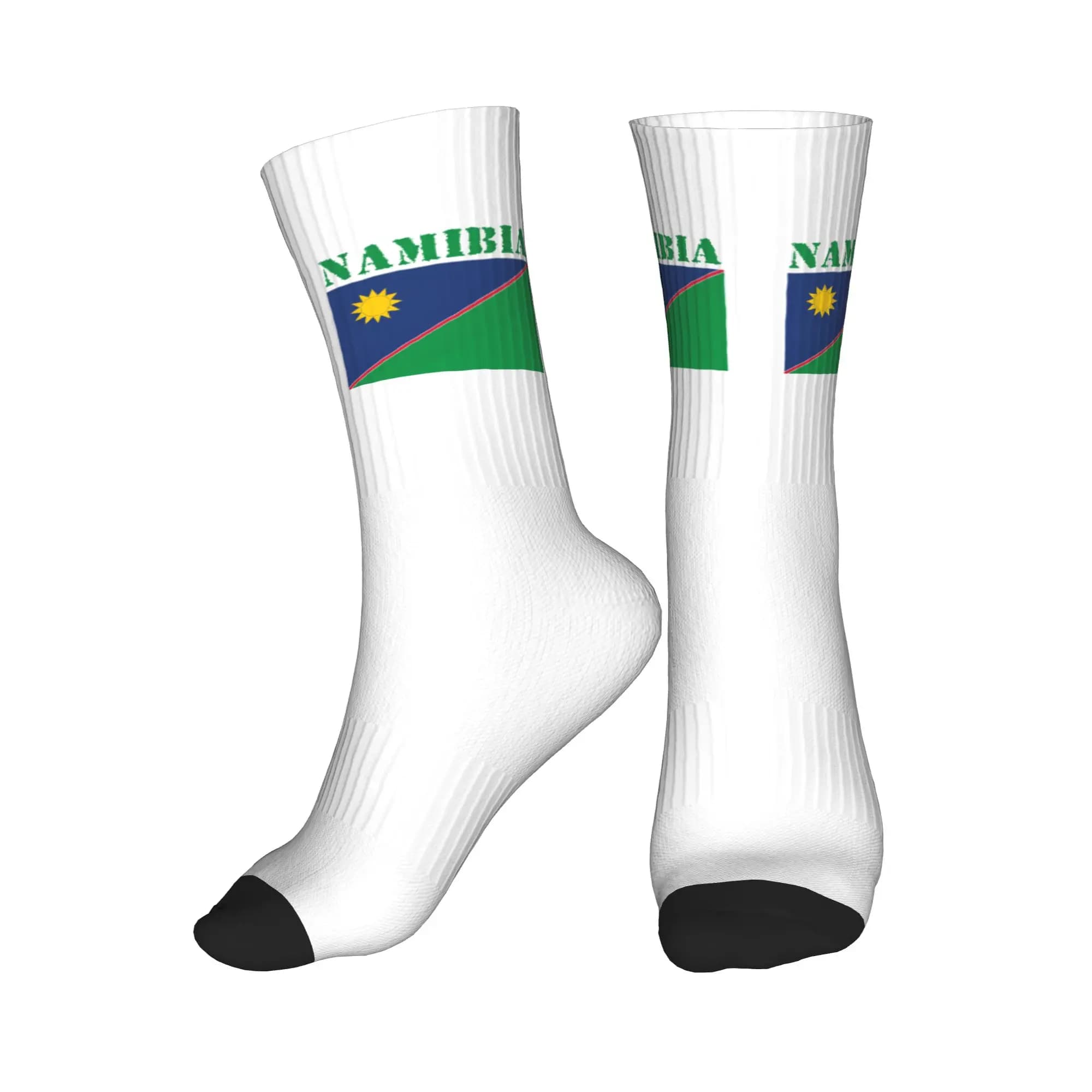 Calzini con bandiera della Namibia, calzini da uomo e da donna, caldi e alla moda