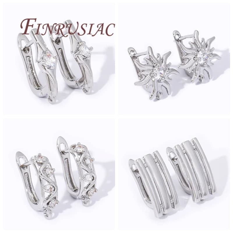 Fixing elements for 18K gold plated earrings, hook clasp for earrings, earrings accessories, earrings accessories, DIY jewelry creation supplies