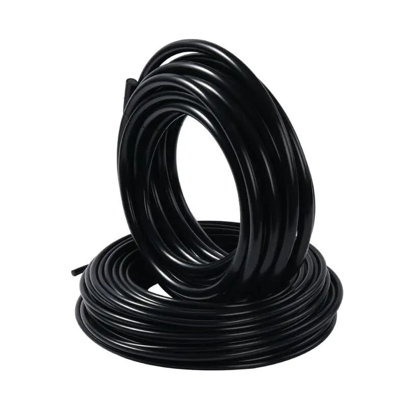 25/42/50/75 pz Multi fili in giacca PE Decorativo Nero PVC Guaina Cavo In Fibra ottica Stringa di Plastica Ottica illuminazione FAI DA TE