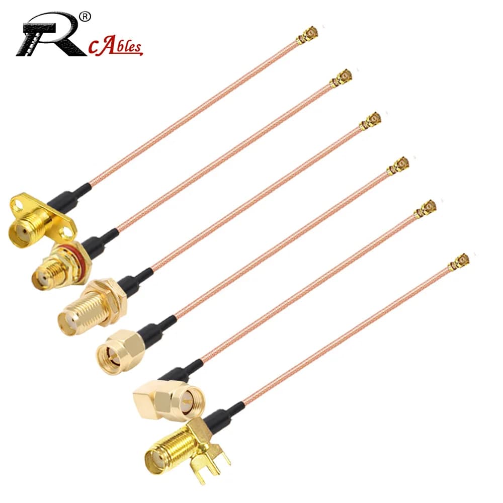 1PC uFL u.FL MHF Femmina a Impermeabile SMA Femmina Adattatore RF Coassiale Pigtail WIFI Antenna di Estensione MHF RG178 Cavo