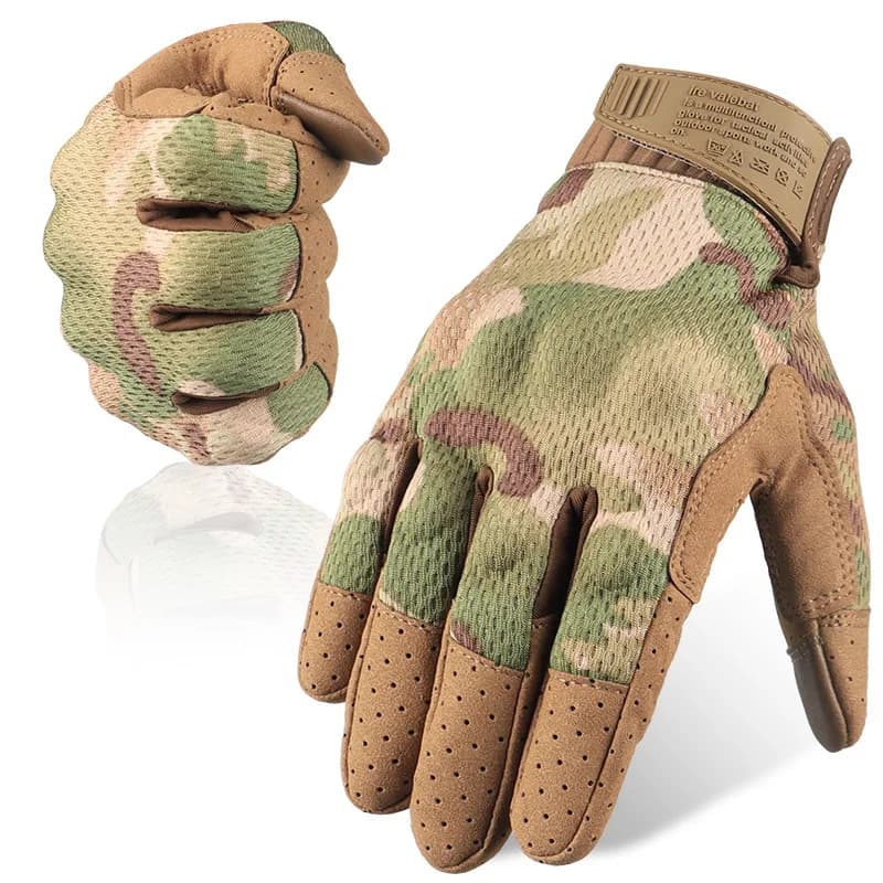 Guanti da ciclismo Accessori per bici Guanti da equitazione per sport all'aria aperta Allenamento protettivo per tiro da moto