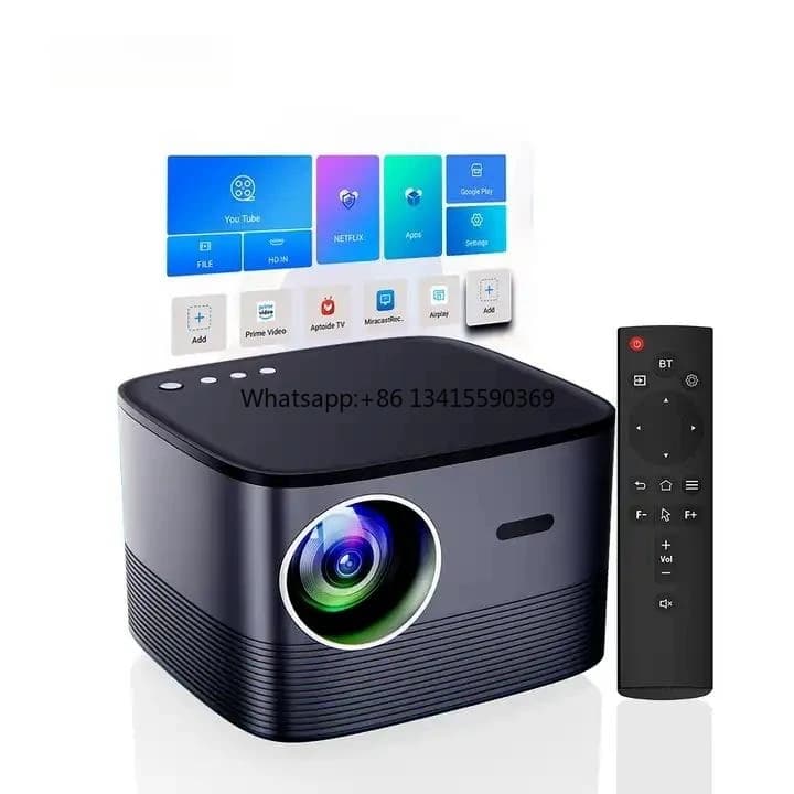 Proiettori F18 Proiettore Home Theater HD 4K 1080P Proiettore digitale Tv Lente personale Proiettore cinematografico a LED