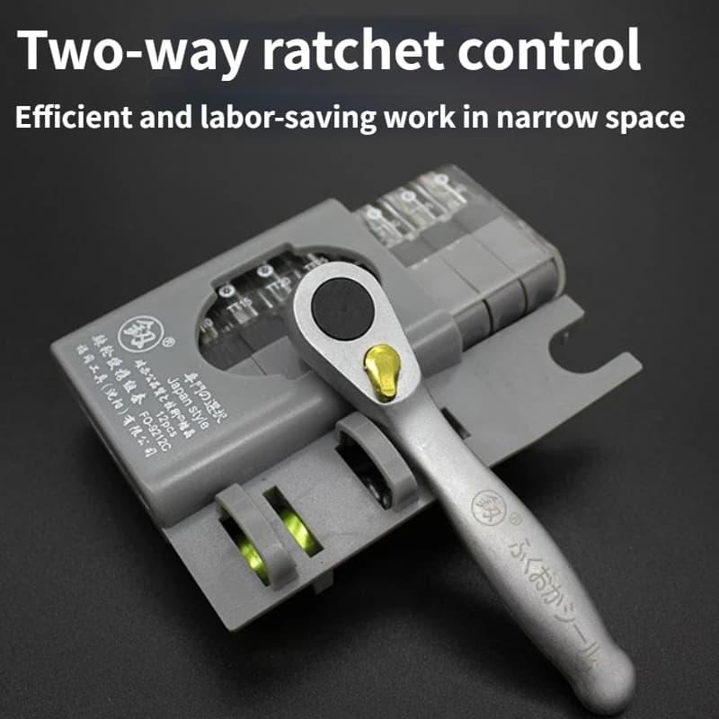 Multifunctional mini Ratchet wrench screwdriver10 batches bit set Special shaped lotted phillips screwdriver portable hand tools