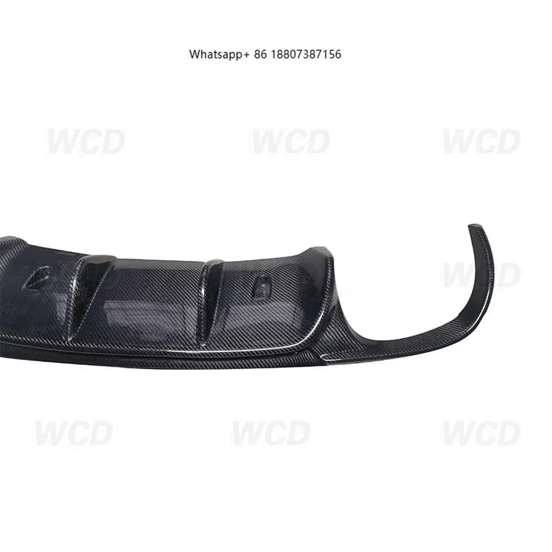 Carbon Fiber Rear Bumper Lip Diffuser Designed forPorsche Carrera 911 991 2012-2015 Car Styling