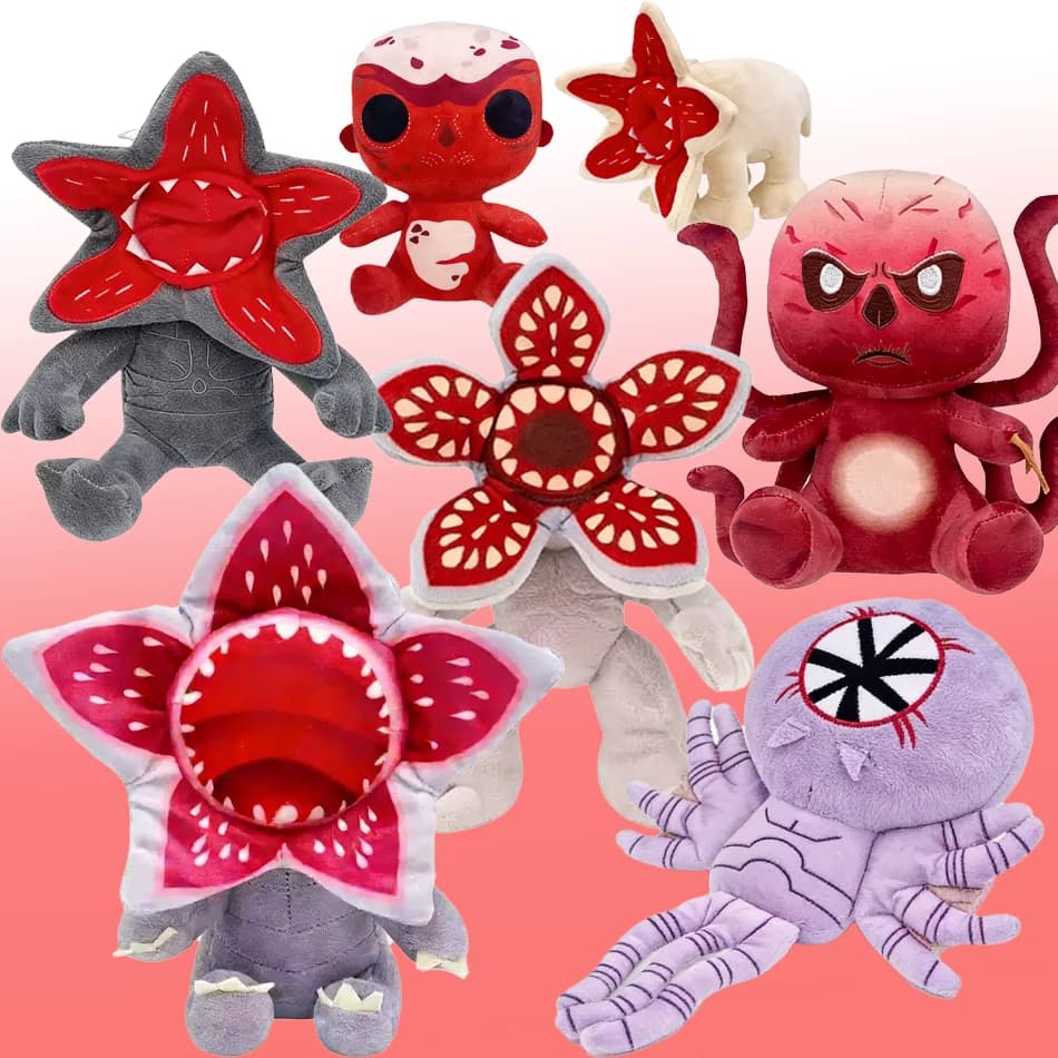 Peluche Demogorgone di Stranger Things, Edizione 2026, Disponibile, Regalo di Halloween per Bambini e Bambine