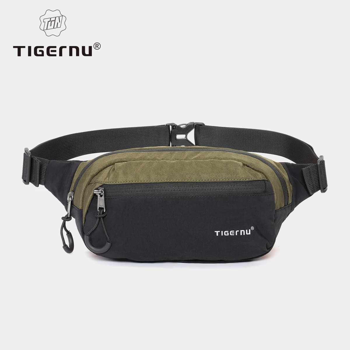 Tigernu Marsupio Marsupi da uomo Borse da petto Borsa da cintura da uomo Borsa da cintura casual Borsa a tracolla leggera per uomo Borsa a tracolla