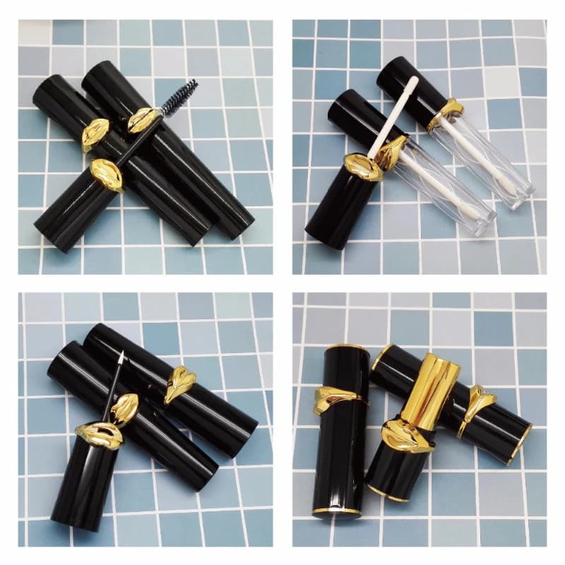 Empty Cosmetic Lip Gloss Tube Packing, Plastic Mascara Container, Eyeliner Storage Bottle Professional, Empty 12.1mm LipstickTube