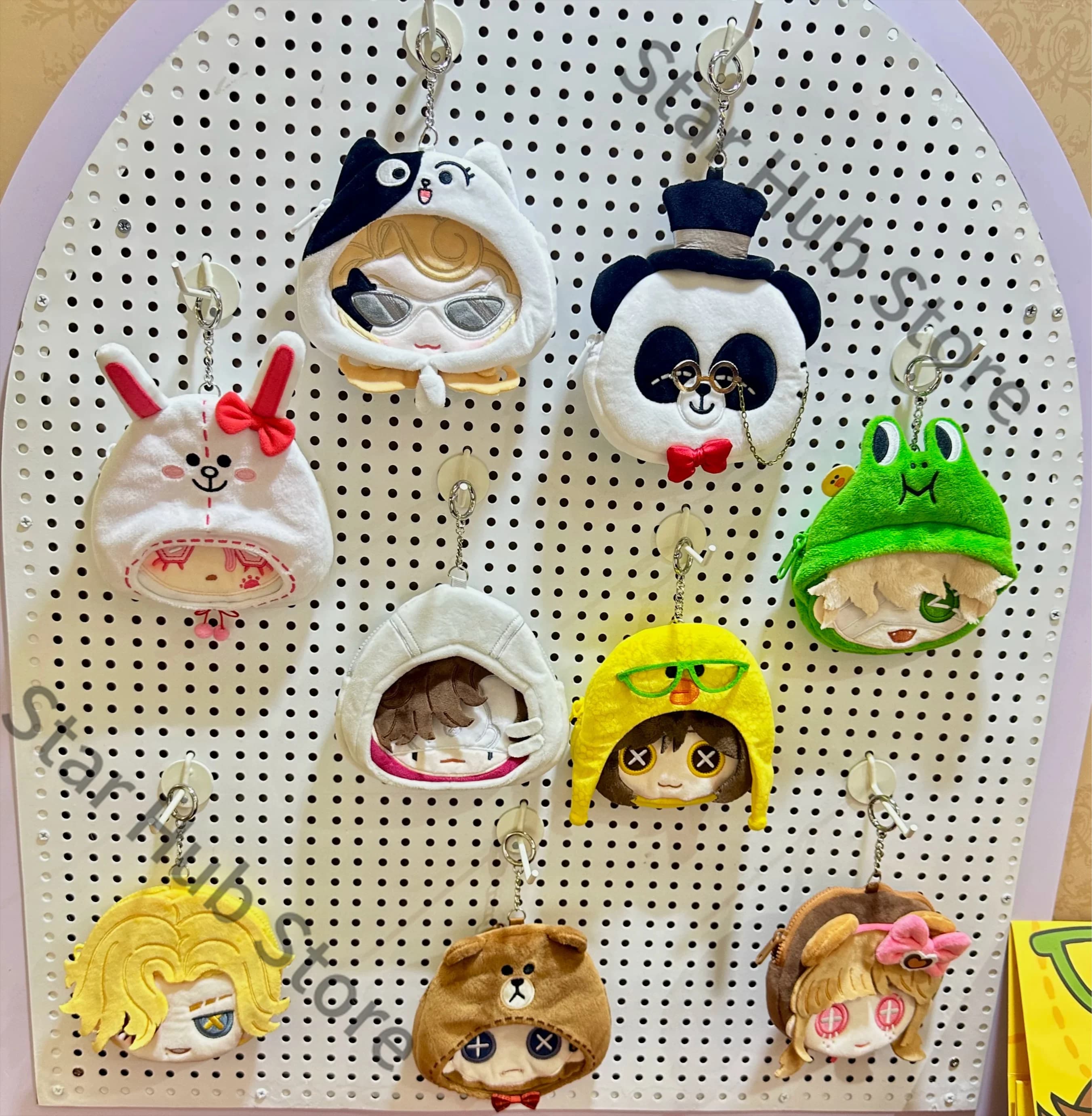 Identity V Mercenary Entomologist Stuffed Animal Pendant Coin Purse Backpack Ornament Cosplay Official Legal Copy Gifts Anime