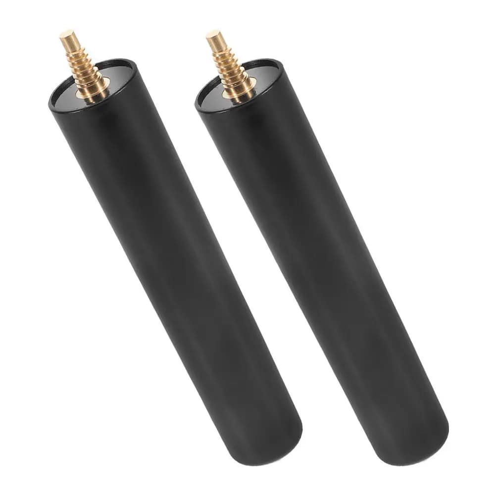 2Pcs Pool Cue Extender for Snooker Billiards Improved Reach Precision Control Easy Detach Compact Design Billiards Pool Cue