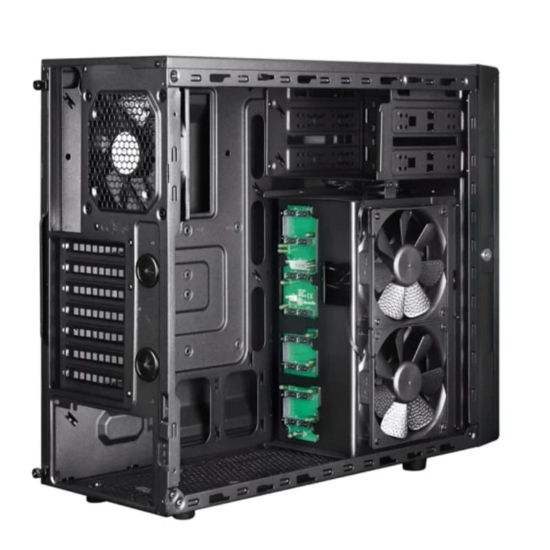 The ATX case features 8-bay hot-swappable NAS storage in a tower format Computer Cases Towers