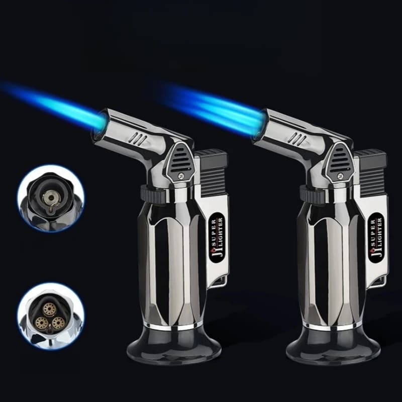 High Temperature Welding Gun Windproof Lighter Inflation Point Moxibustion Welding Barbecue Baking Household Spray Gun Igniter