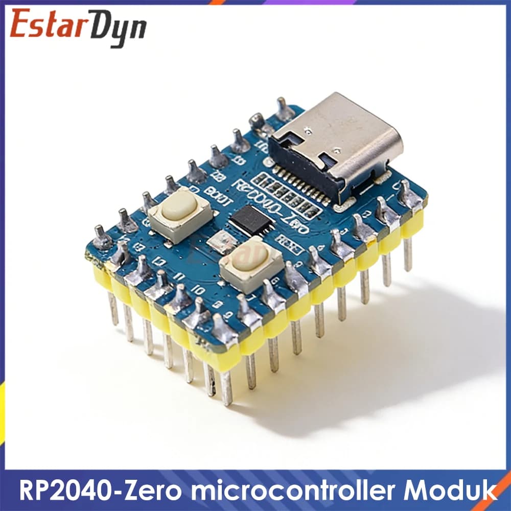 RP2040-Zero RP2040 for Raspberry Pi, PICO Microcontroller Development Card, Dual-core Processor Cortex M0+ and 2MB Flash
