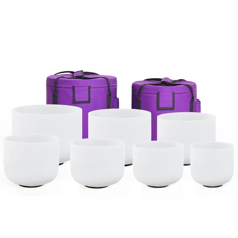 A-grade quasi-tone crystal bowl 432hz professional singing bowl sound therapy yoga meditation sound bowl sound