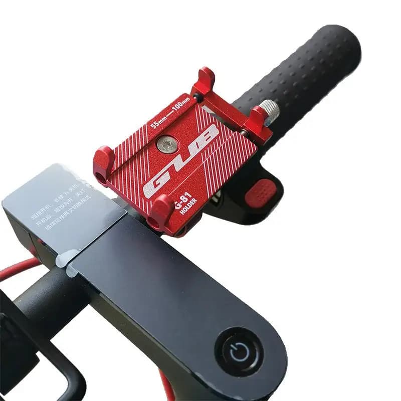 Supporto per telefono per scooter in alluminio per Xiaomi M365 Pro 1S Pro2 Mi3 Mi4 Es2 MaxG30 Staffa per telefono per scooter elettrico regolabile antiscivolo