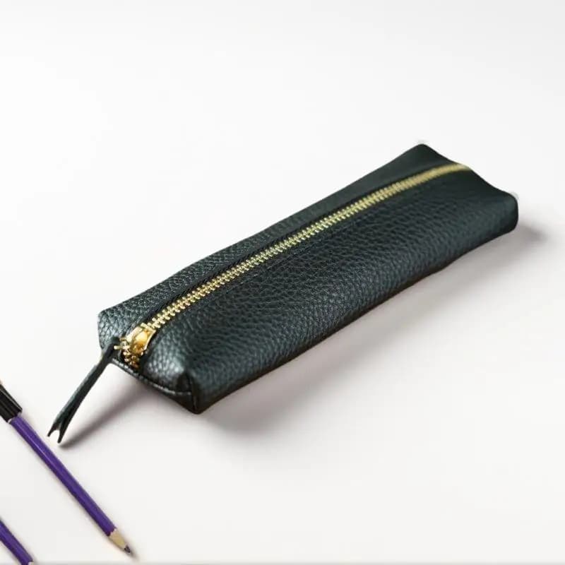 Borsa per occhiali in morbida pelle Borsa per trucco portatile Borse Borsa per cancelleria Borsa per cosmetici con cerniera da viaggio Custodia per occhiali da sole