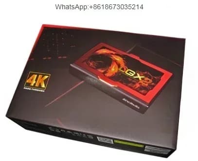 GC551 4K HD Video Capture Card USB3.1 For PS4 NS OBS Game Live Streaming 1080P Recording