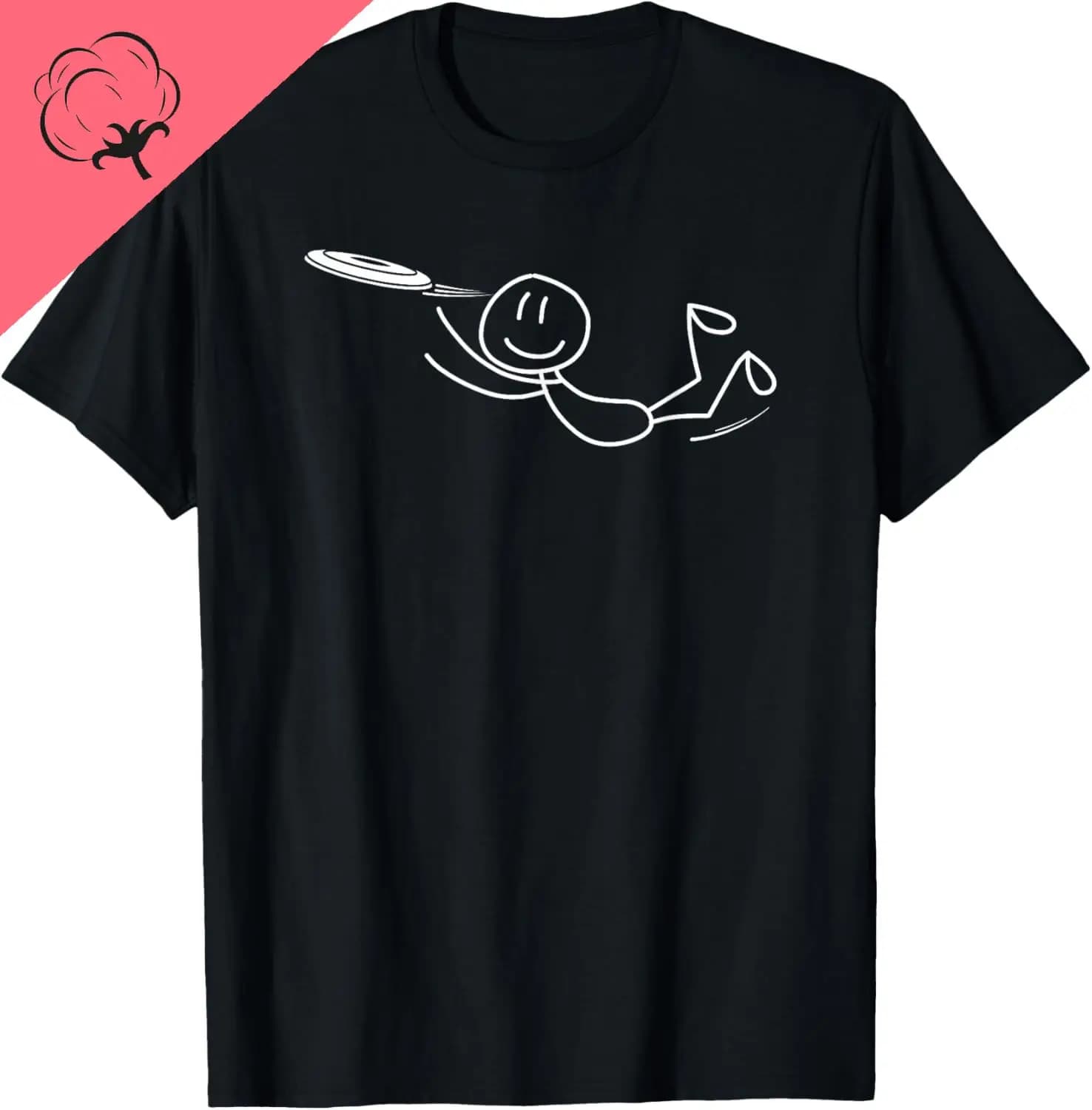 Ultimate Stickman Disc Golf Funny Ultimate Game T-Shirt Vintage T Shirt Mens T Shirt Graphic Tee Cotton Camisas Streetwear