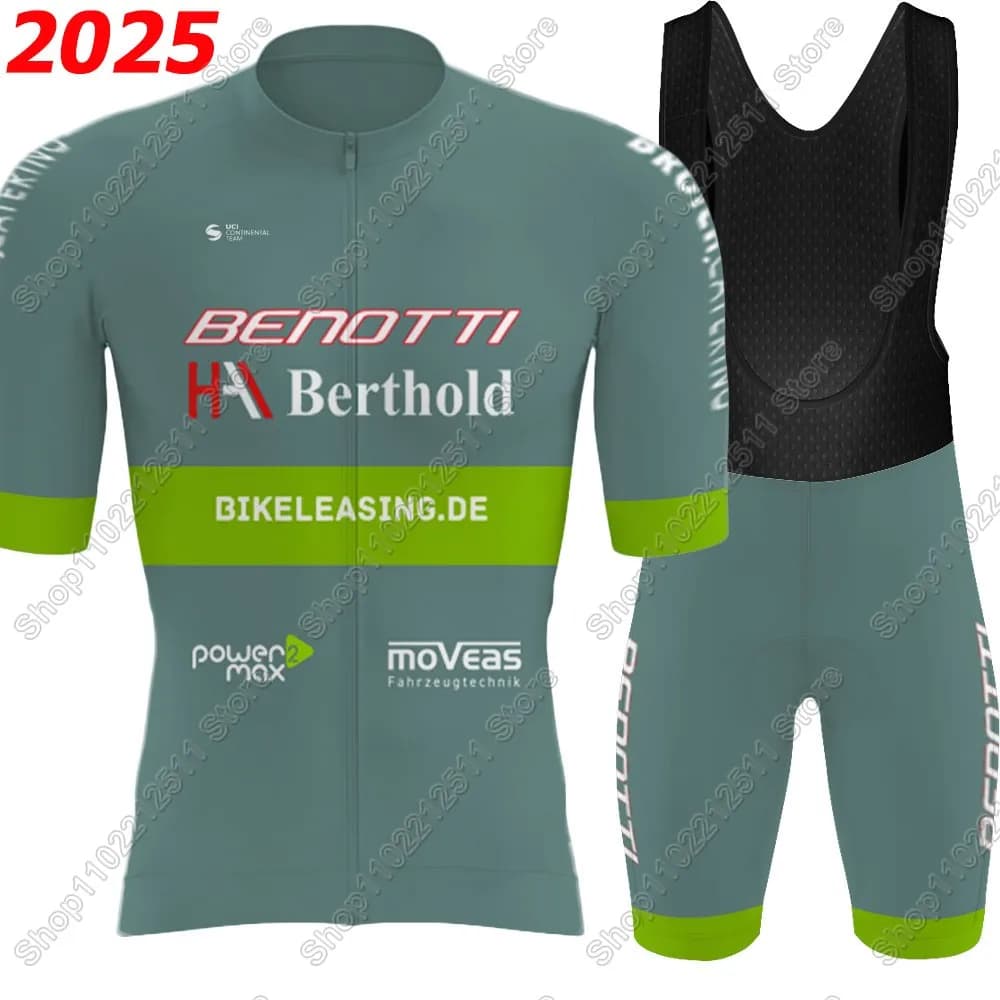 Benotti Berthold 2025 Team Cycling Shirt Set Cycling Clothing Men Road Bike Shirts Cycling pants MTB Ropa Maillot