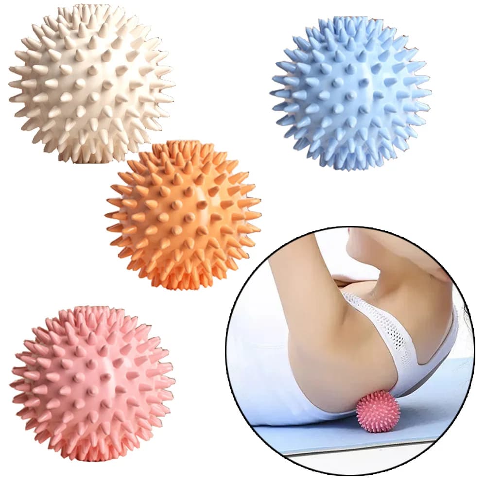 Massage Ball Riccio Ball Yoga Band-Aid Exercise Fitness Muscle Relaxation Massage Stick Spalla Collo Gamba Ball Meridiana Plantare